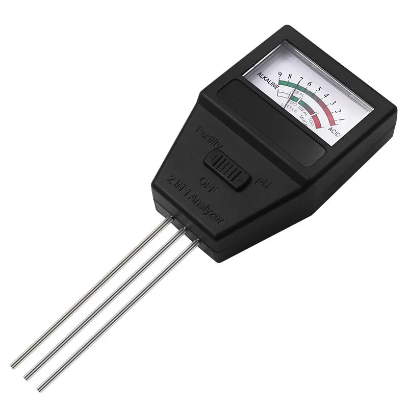 1 Soil PH Fertility Meter 3 Probes Tester Plant Fertile Measure Qme