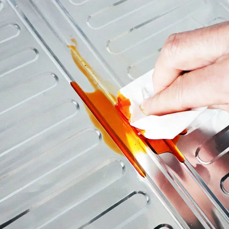 Kitchen Cleaning Tools Stove Oil-Proof Splash Guard Board Article for The Kitchen Removable Cooking Frying Oil Gas Kitchenware Qme