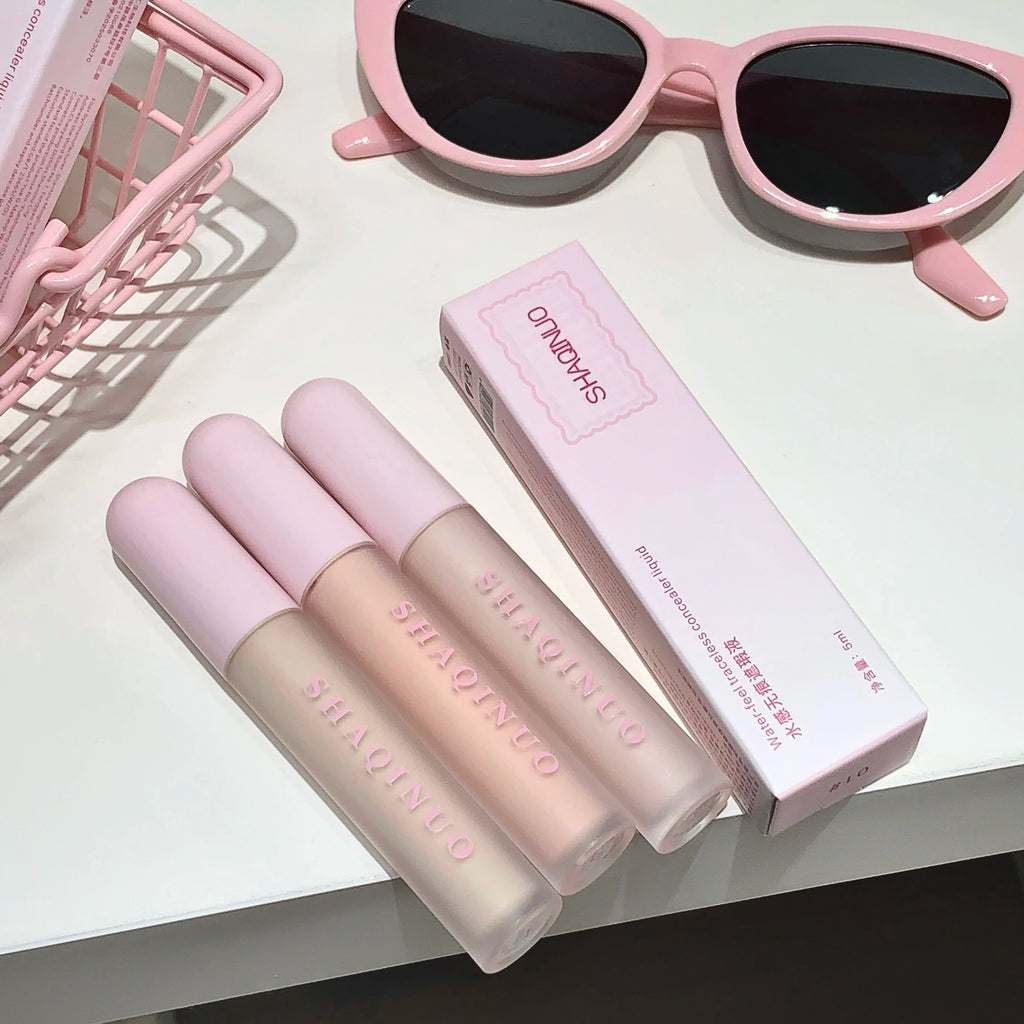 SHAQINUO Water-based Traceless Concealer Moisturizing Brightening Qme