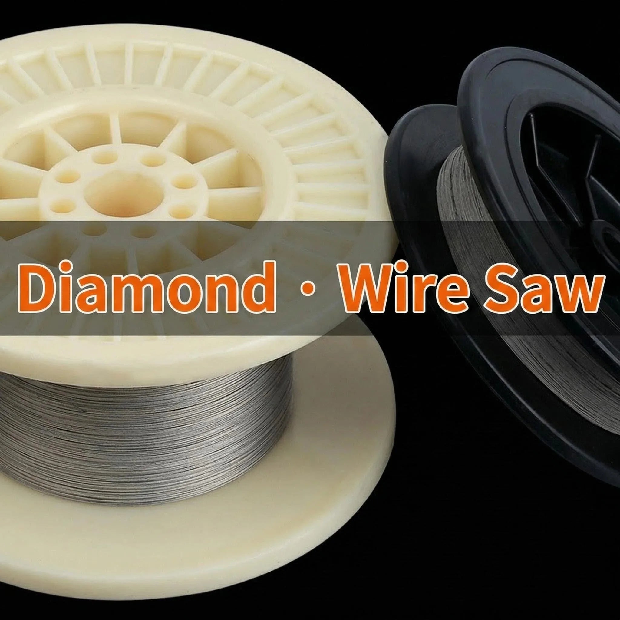 High-precision Diamond Cutting Wire Hand Silver Durable Home Manual Qme
