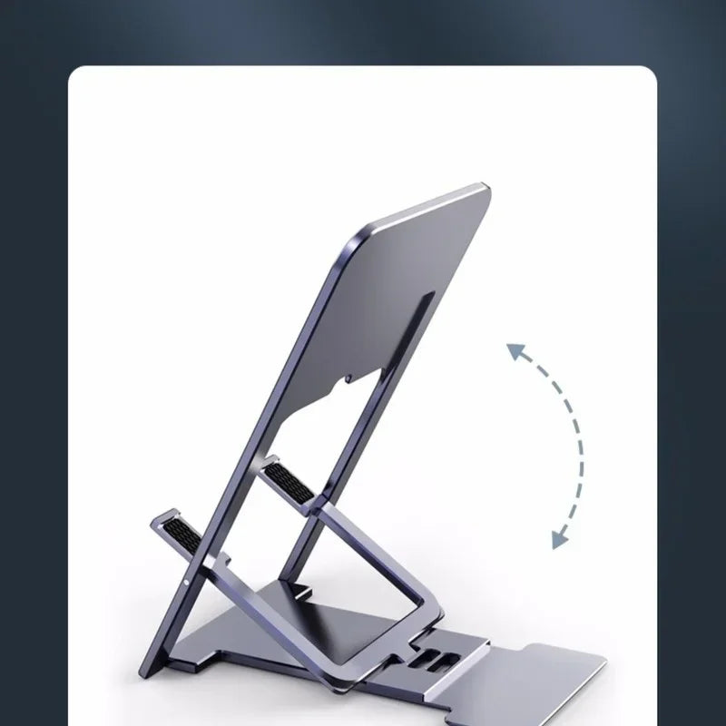 Universal Desktop Mobile Phone Holder Stand for IPhone IPad Adjustable Tablet Foldable Table Cell Phone Desk Stand Holder Qme
