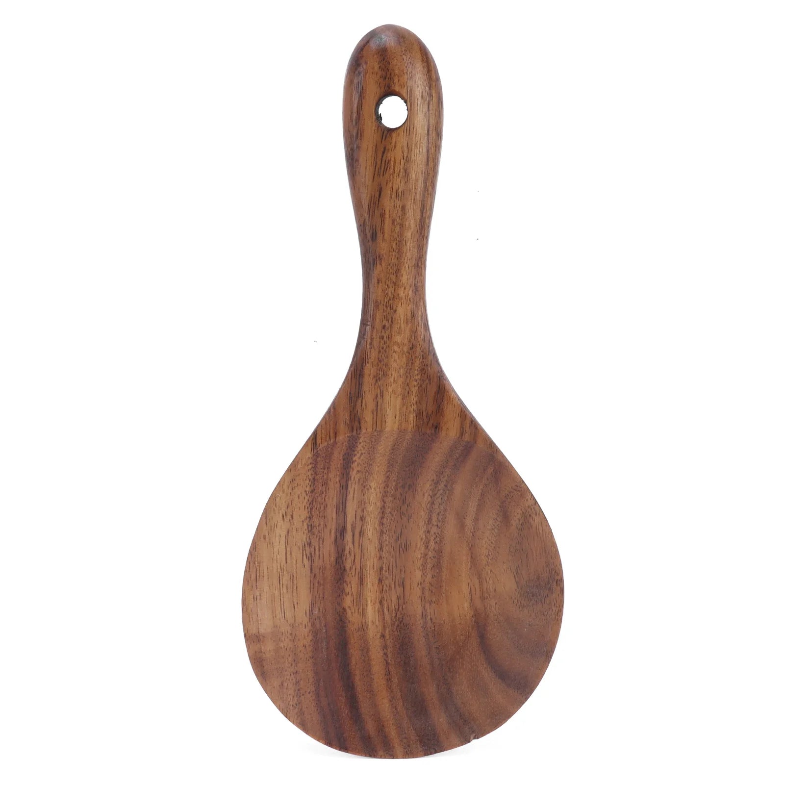 Wood Rice Spoon Rice Paddle Scoop Wooden Kitchen Spoon Ladle Tablespoon Big Serving Spoon Wooden Kitchen Utensils Tableware Qme Brown