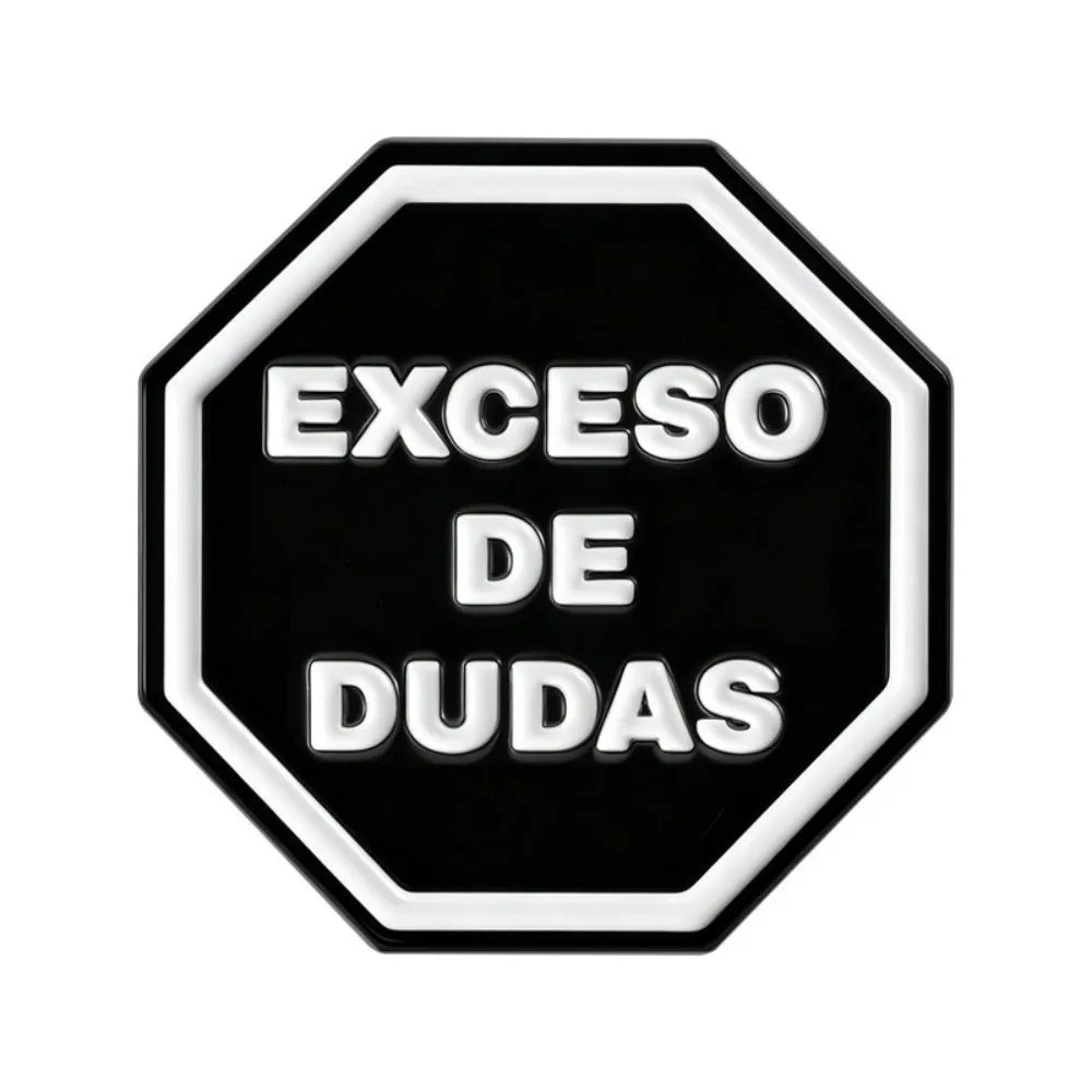 Funny Spanish Enamel Pin Set Exceso De Dudas Brooch Women Empowerment Badge I Need A Drink Pixel Pin For Backpack Clothing Decor Qme style 1