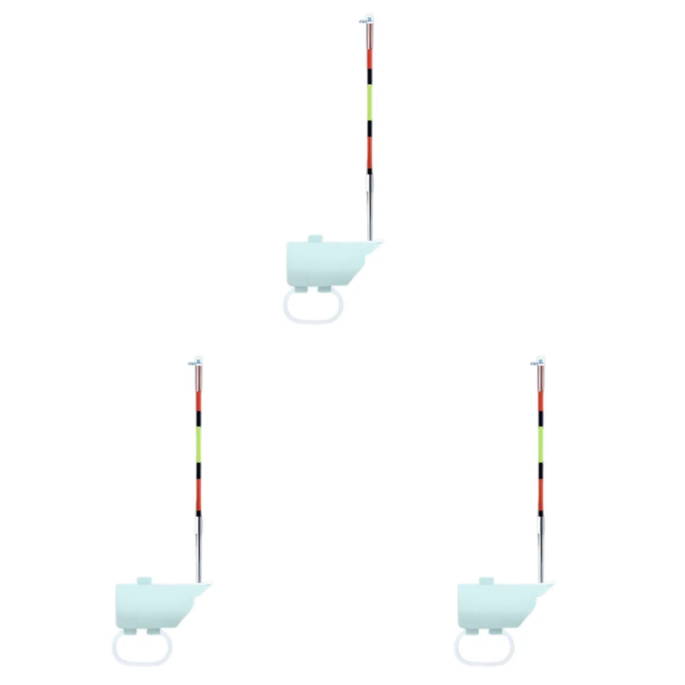 1-3PCS Night Fishing Float Bites Alarm with LED Light & Sound High Sensitivity Rod Tip Detection Bites Alerts Fishing Accessory Qme 3PCS Surround