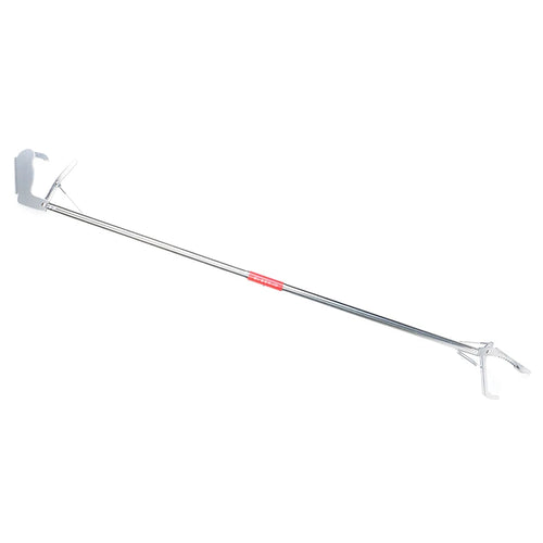 1.2m Foldable Snake Tongs Stick Easy Reach Pick Up Tool Foldable Garbage Clip Qme