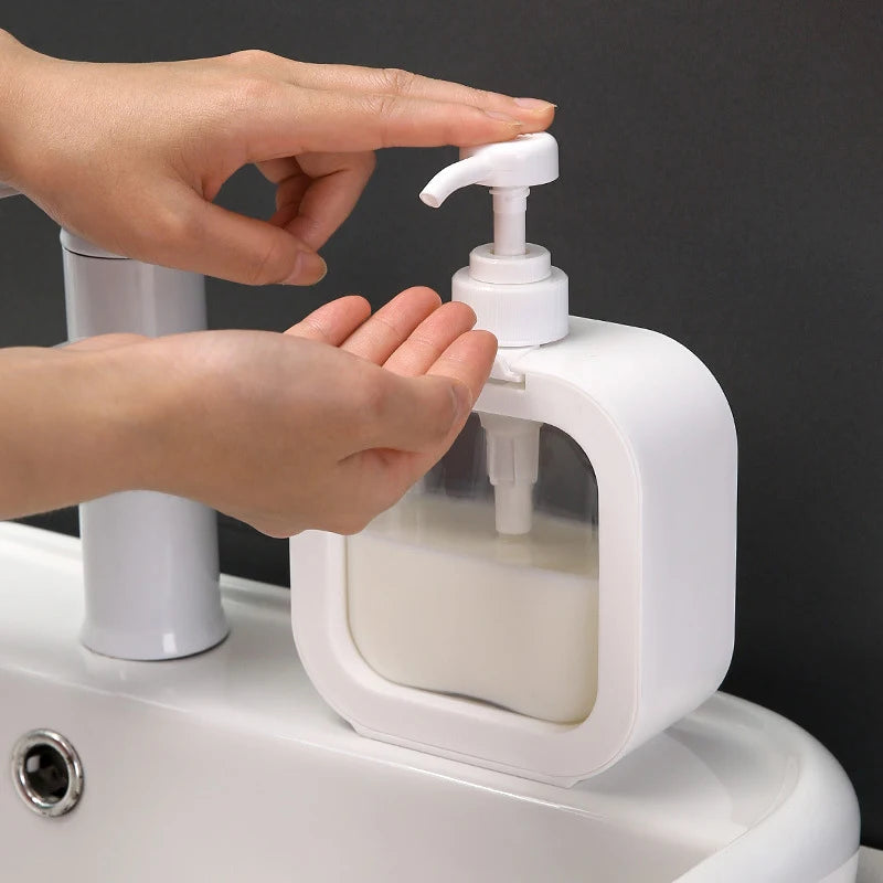 300/500Ml Kitchen Liquid Soap Dispenser Empty Pump Shampoo Bottle Dish Soap Container Bathroom Shower Gel Laundry Liquid Storage Qme