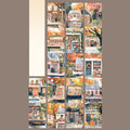 Masking Tape 80mm*2m Journey Nature Beauty Street Scape Tape Scrapbook DIY&Handbook Mobile Phone Case Notebook Decoration Qme 6