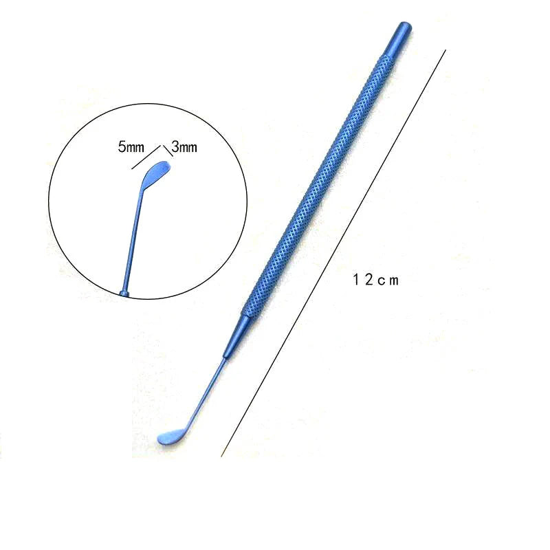 Ophthalmic Surgical Instrument Titanium Corneal Epithelium Spatula Qme