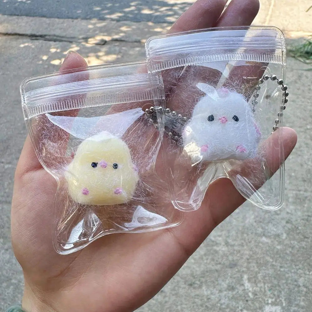 Handmade Chick Toys Squishy Cute Squeeze Stress Relief Toy Cartoon Qme