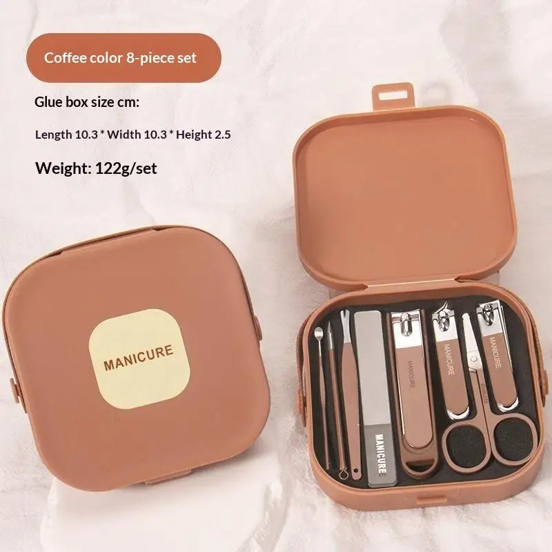 Anti Splash Nail Clipper Pedicure Manicure 5 6 7 Sharp Scissors Qme A5