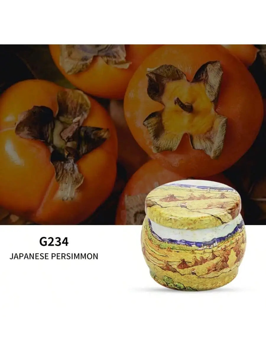 Handmade DIY Jarred Scented Candle Home Bedroom Air Freshener Qme JP persimmon 2