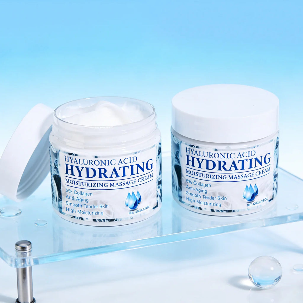 Hyaluronic Moisturizing Massage Cream Customized Collagen Deep Qme