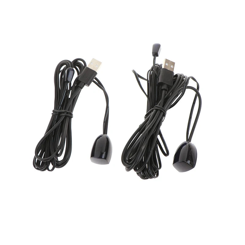 USB Adapter IR Infrared Remote Extender Repeater Receiver Transmitter Qme