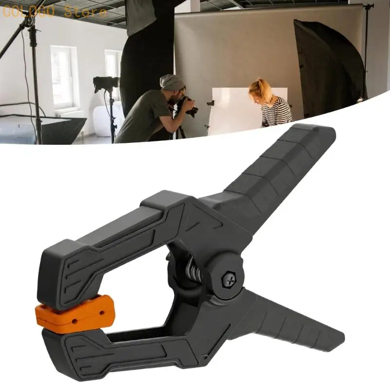 Woodworking Spring Clamp Adjustable Jaw Plastic Fixing Middle Frame Qme