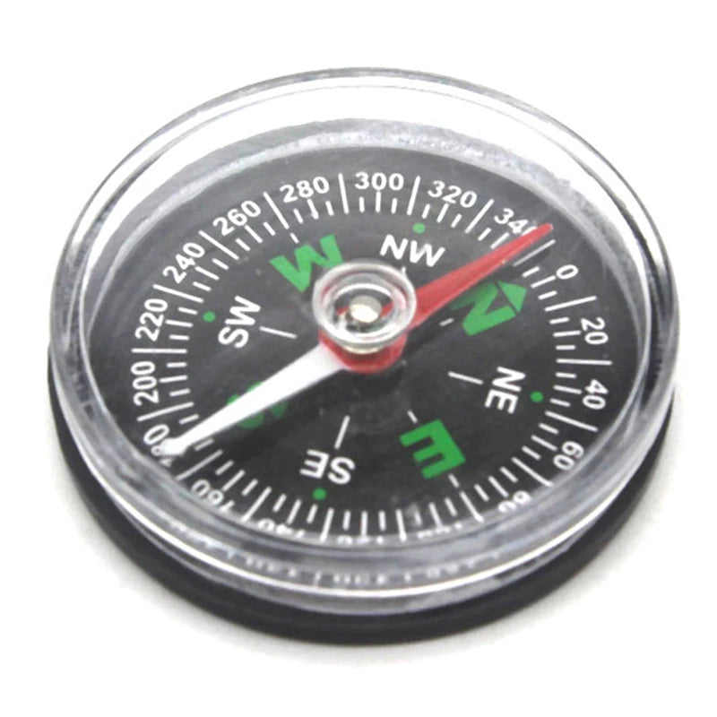 Portable Mini Precise Compass Practical Guider Survival Button Design Qme