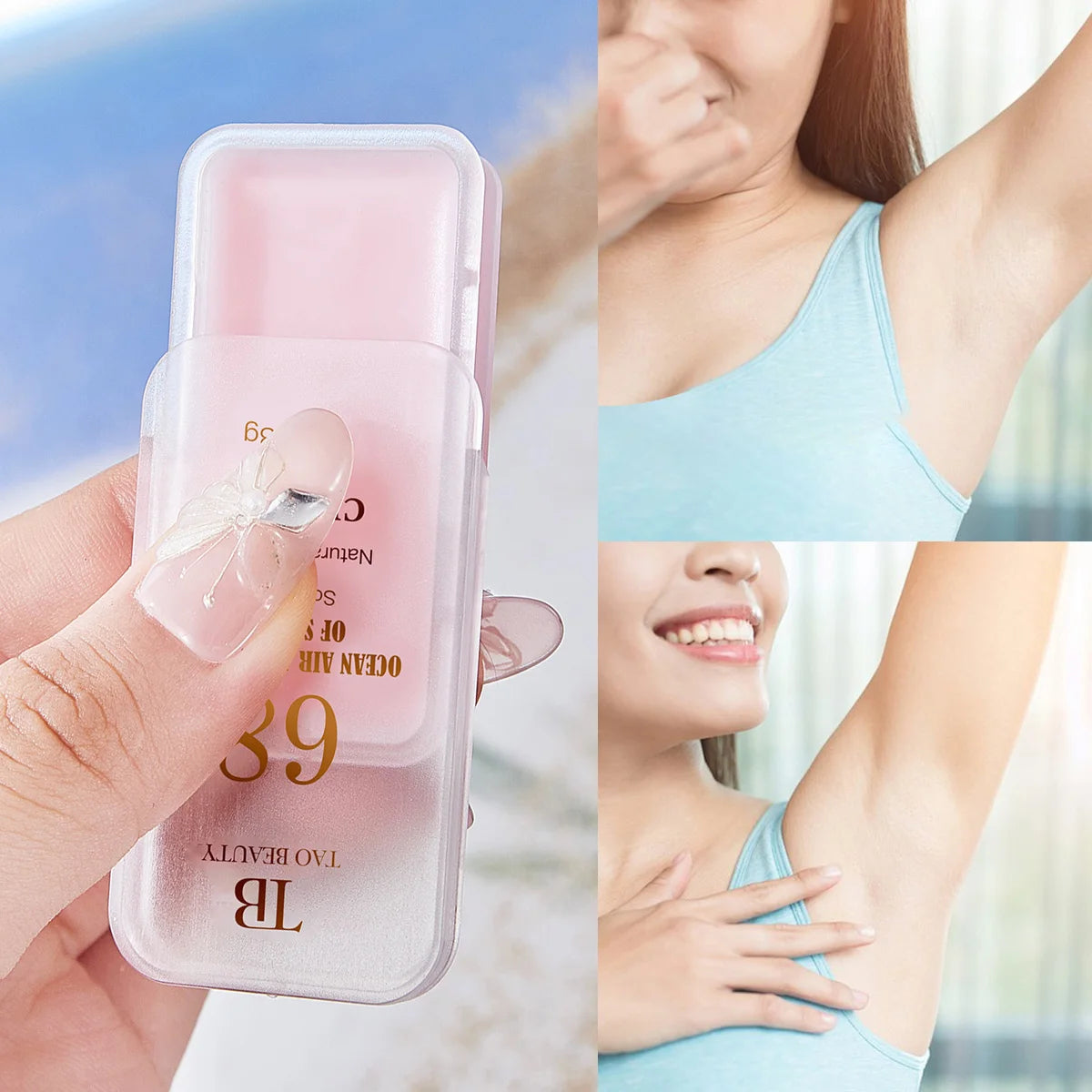 3-Pack Fresh Solid Fragrance Long-lasting Elegant Fragrant Suitable Qme