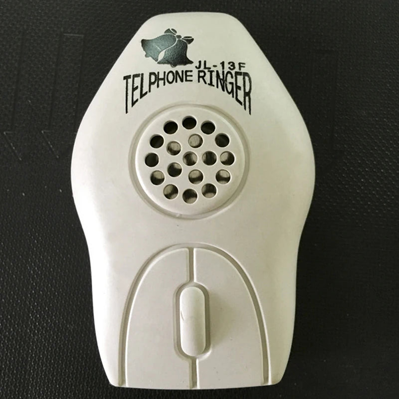 1Pc Amplifier Landline Phone Bell Ringer Extra Loud Telephone Ring For The Old Elder. Qme
