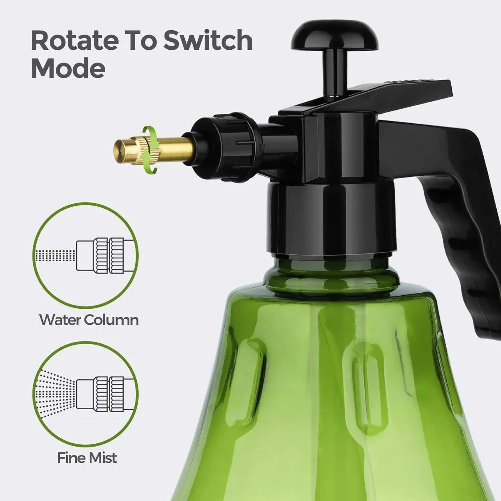 1.5L Garden Watering Pressure Sprayer Bottle Horticultural Plant planting Watering Tool Household Watering High-Pressure Sprayer Qme