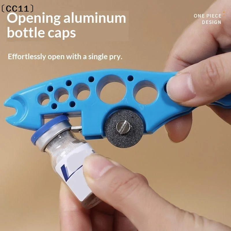 Multifunctional Ampoule Opener Grinding Wheel Non Slip Handle Perfect Qme
