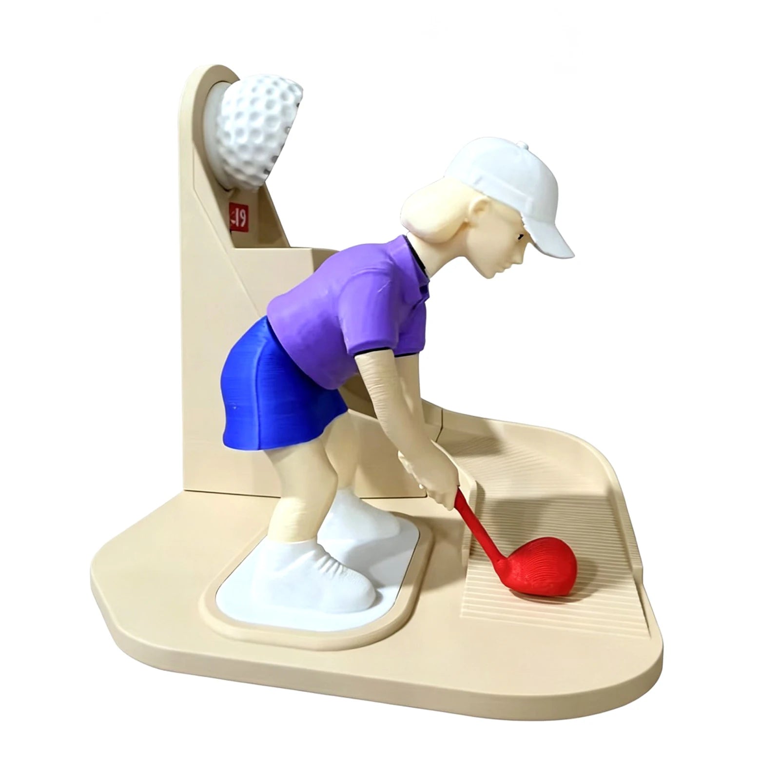 Golfer Figurine Beer Bottle Opener With Caps Collector Slot Bottle Cap Home Bar Decor Golf Lover Gift Kitchen Gadget Qme Girl