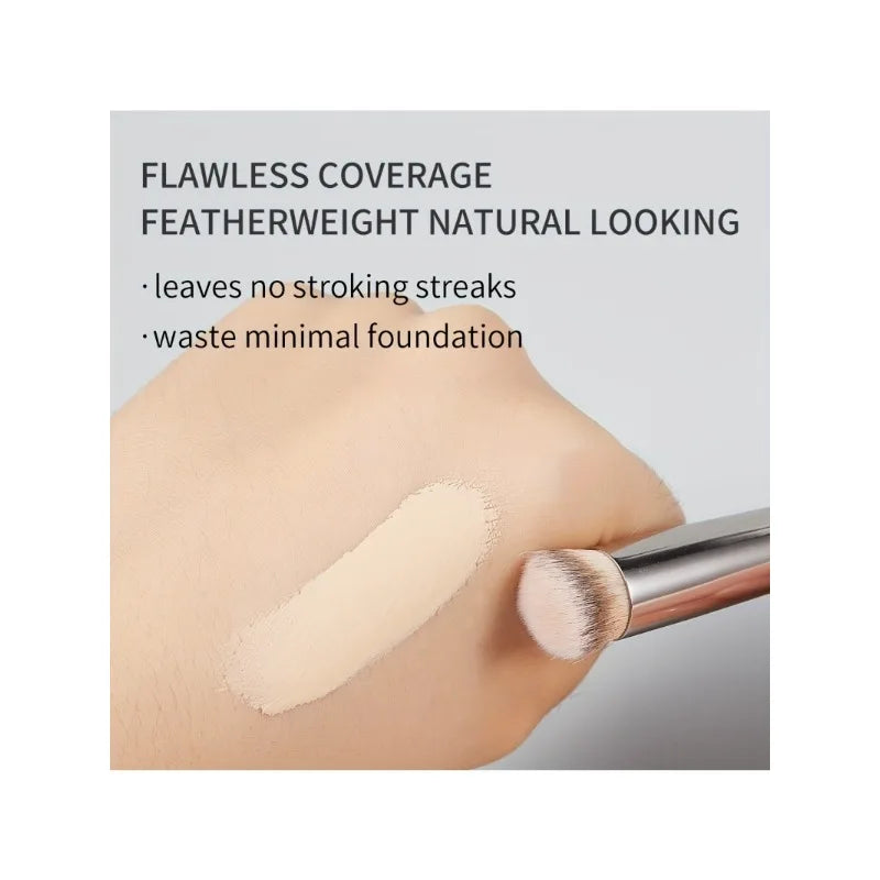 Under Eye Concealer Brush Kabuki Nose Contour Dense Bristles Full Qme