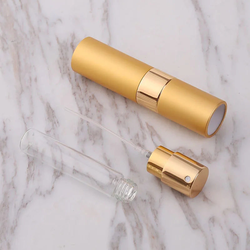 Atomizer Perfume Spray Bottle Travel Empty Refillable Cologne Qme