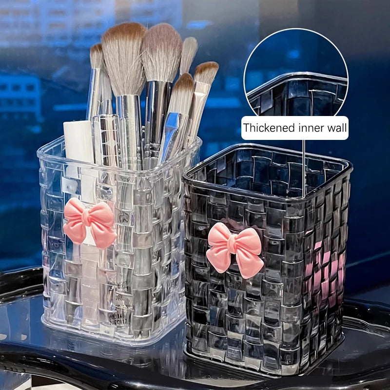 Desk Cosmetic Organizer Lipstick Storage Box Nail Polish Display Qme