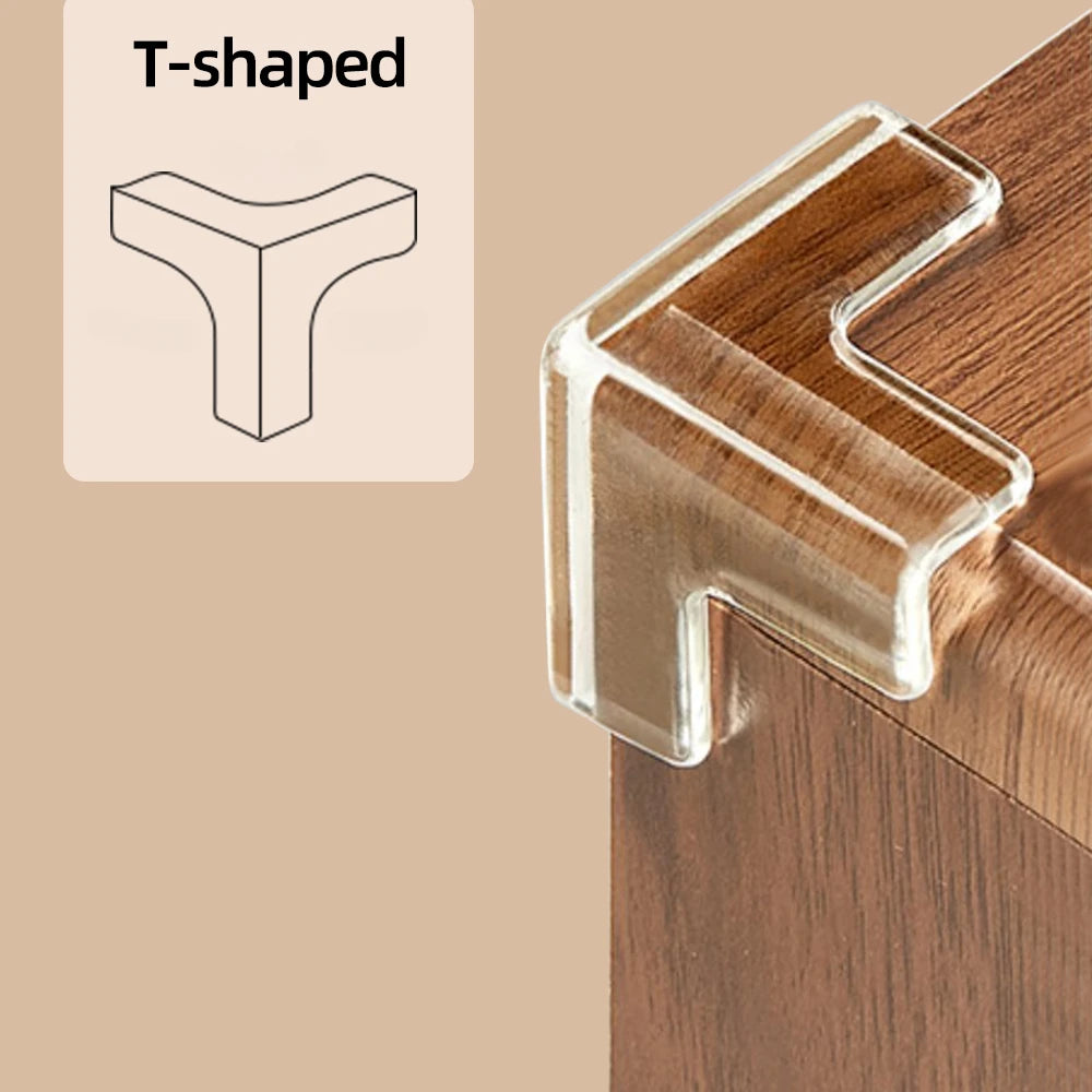 8/16Pc Upgraded Corner Protector Baby Safety Silicone Corner Guards and Edges Widened Thickened Furniture Table Corner Protector Qme T-shaped 8 PCS