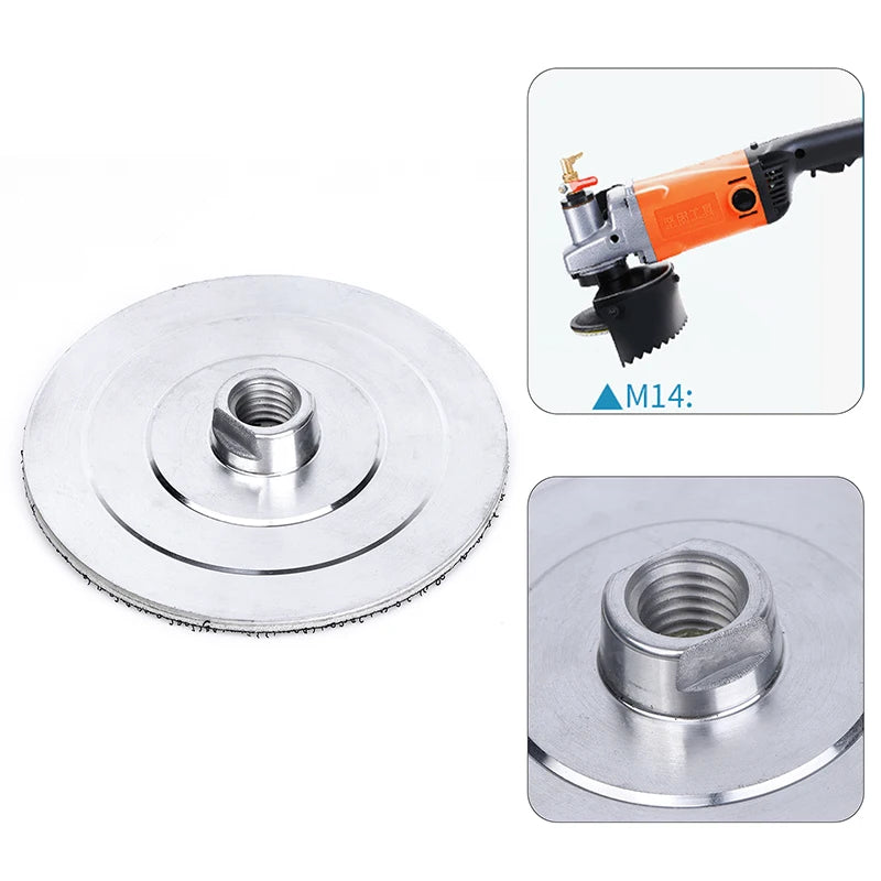 Aluminum Base Backing Holder M14 Ecoflow Festool Tools Accessories Qme