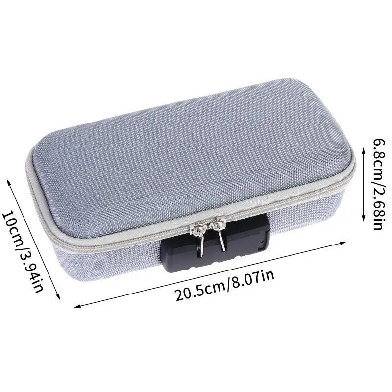 Space Saving Digital Lock Storage Bag Anti-theft Multiuse Lockable Qme M