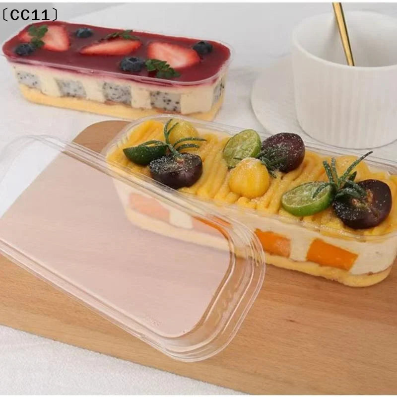 10 20 Mini Loaf Deli Dessert Container Desserts Cups Cake Box Qme
