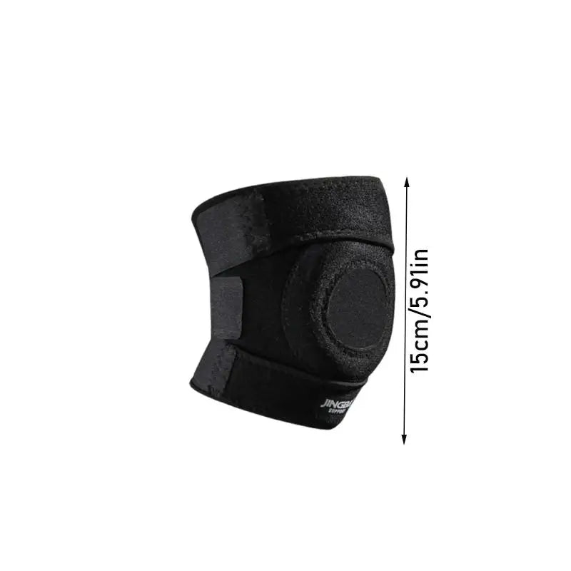 Adjustable Knee Support Brace Buckle Soothing Comfort Patella Qme