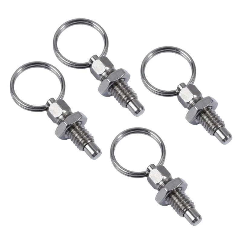 Non Lock-out Knob Plunger Stainless Steel Locking Pin Hand Qme CN