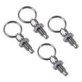 Non Lock-out Knob Plunger Stainless Steel Locking Pin Hand Qme CN