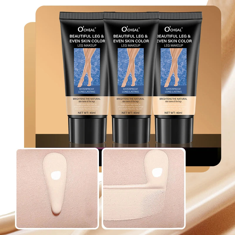 Concealer Leg Cream Waterproof Sweat Resistant Not Easy Fade Qme