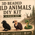 3D Beaded Animal Diy Colorful Beadwork Art Craft Cute Bead Adults Qme China Mainland