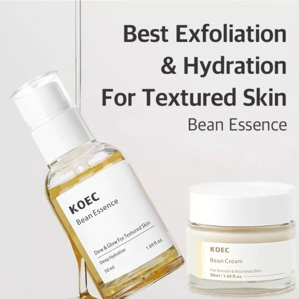 High-end Korean Facial Serum Soybean Essence Repair Damage Anti-aging Qme