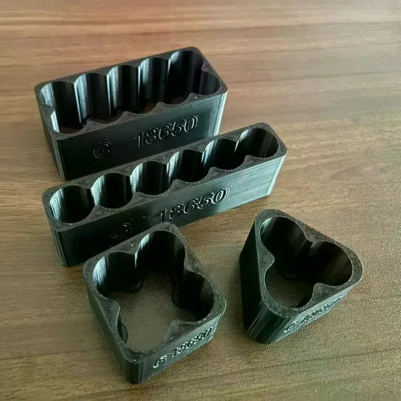 1/4Pcs 18650 Spot Welding Fixture Battery Fixed Lithium Battery Welding Fixture Spot Welding Fixed Assembly Bracket Qme