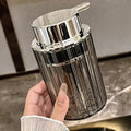 Mousse Aerator Bottled Light Luxury Large Capacity Hand Sanitizer Qme grey