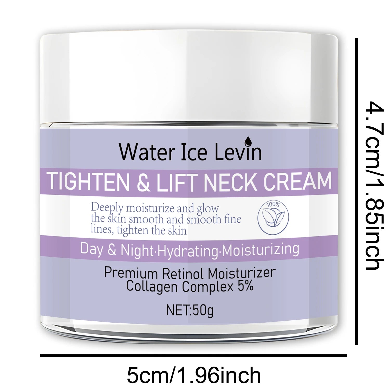Day and Night Dual-Action Lifting Cream with Fimming & Collagen - 5% Organic Instant Firming Formula, Moisturizing Glycerin Facial Care Cream, Anti-Allergic Lifting Cream Qme