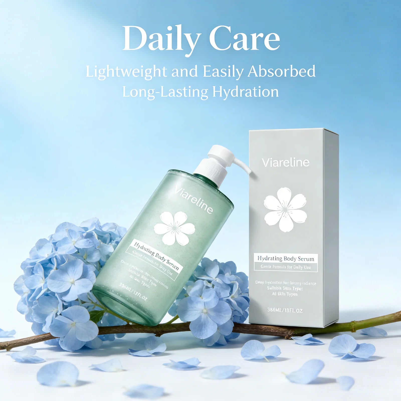 Body Serum Control Oil Repair Smooth Skin Firm Fade Fine Lines Qme