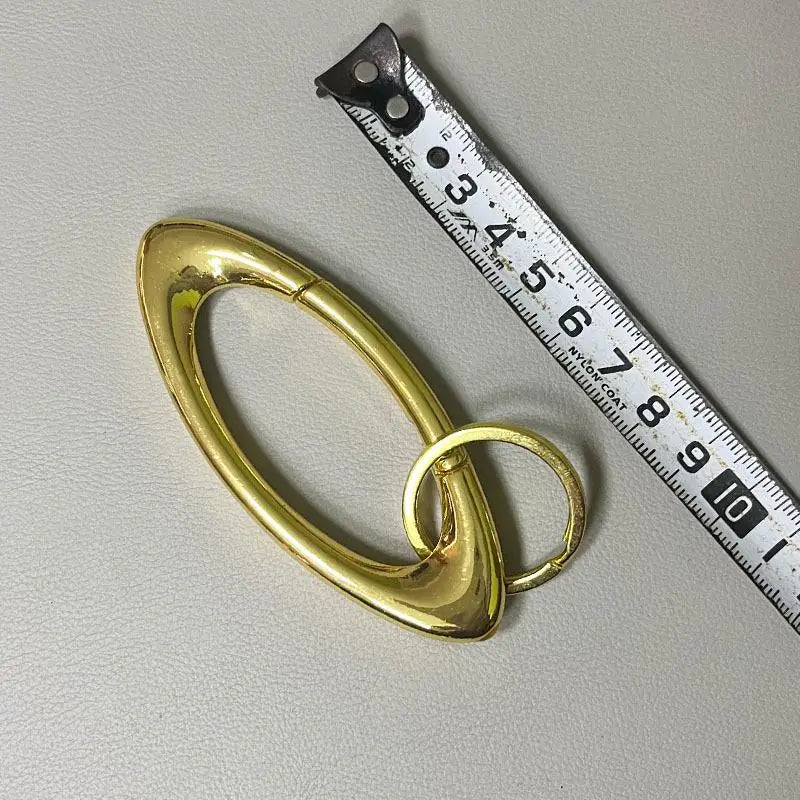 Zinc Alloy Bag Charm Trinkets Keychain Cross Carabiner Keychain Camping Hiking Outdoor Climber Waist Pendant Accessories Gift Qme A13