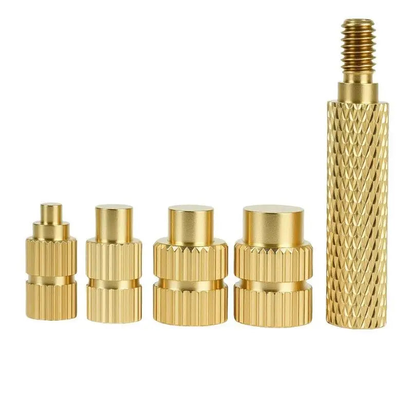 Heat Soldering Iron Tip Head Insert M2-M6 Melt Brass Embedded Thread Qme