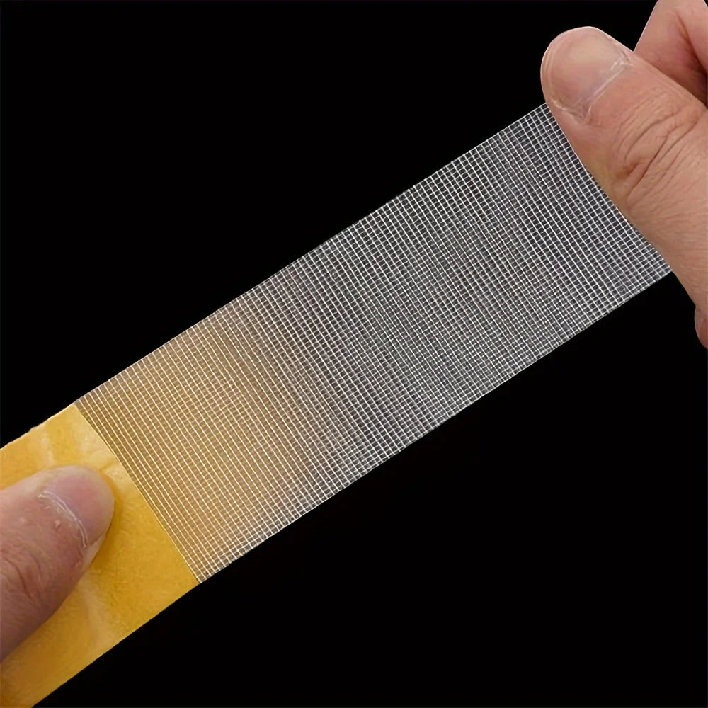 20M Strong Fixation Double-Sided Cloth Tape Heavy Duty Translucent Mesh Waterproof Traceless Powerful Grid Carpet Adhesive Tape Qme