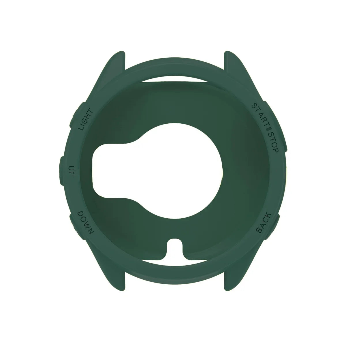 Silicone Case for Garmin Forerunner 965 Anti-scratch Protection Cover for Garmin 965 Soft Protector Bumper Shell Accessories Qme Green for Forerunner 965