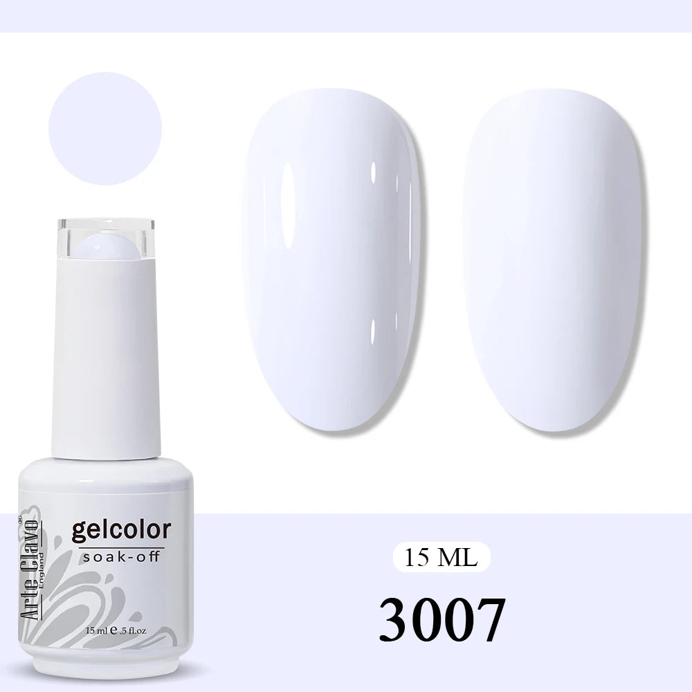 Arte Clavo Amber Gel Nail Polish Translucent Vintage Jelly Semi