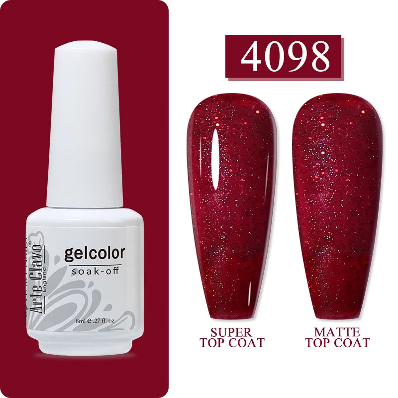 Arte Clavo Art Nails Varnish Base Coat Gel Nail Polish UV LED Lamp