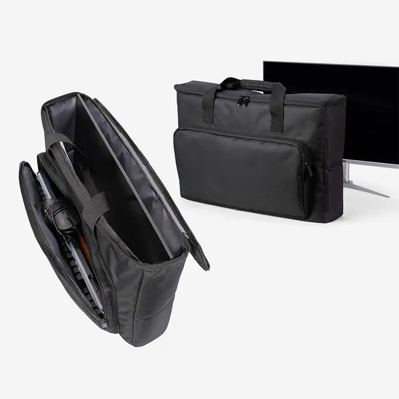 24/25/27/32 Inch Monitor Carrying Bag With Cushioning Foam Shockproof Full Protection Traveling Portable Computer Screen Case Qme