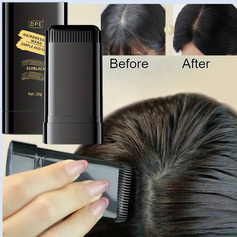 3 Colors Hair Stick Gray Covering Artifact No Loss Disposable Dye Qme