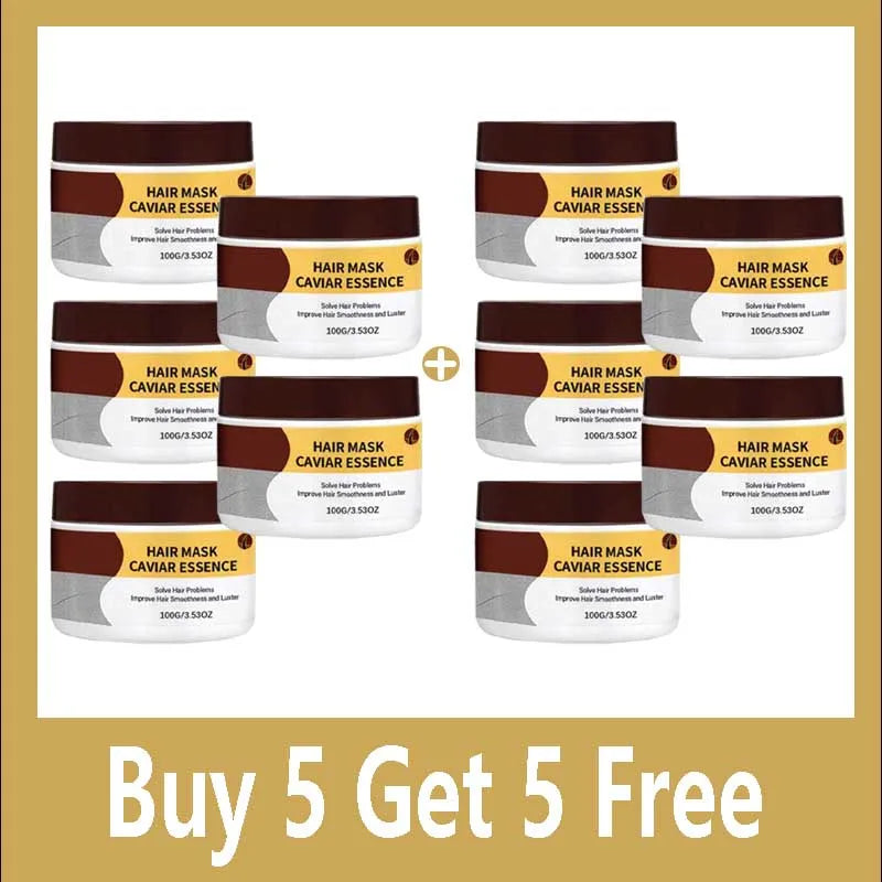 Magical Keratin Hair Mask 5 Seconds Repair Damaged Frizzy Hair Soft Smooth Shiny Nutrition Deep Moisturize Nourishing Hair Care Qme Buy 5 Get 5 Free